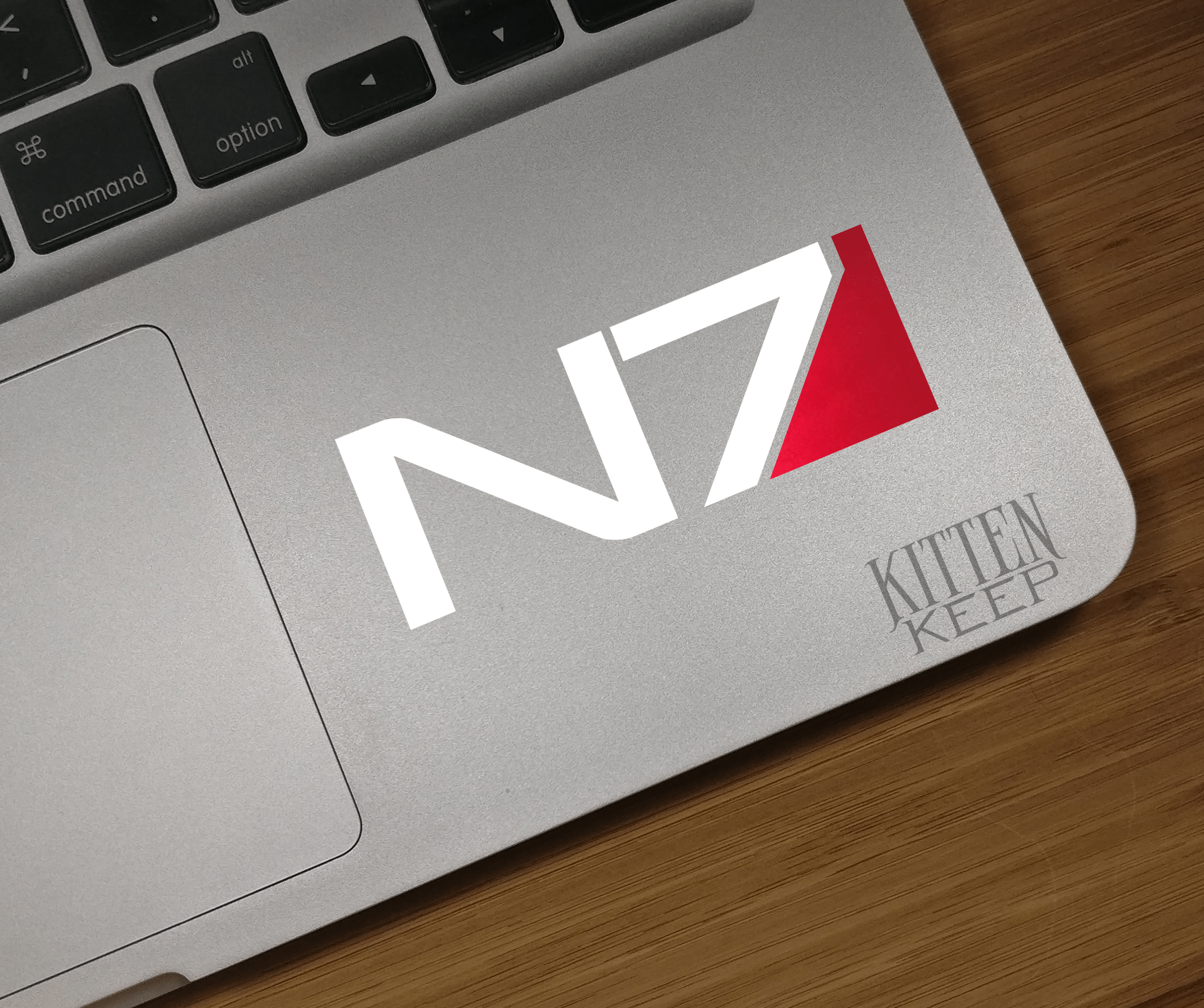 N7 Logo Vinyl Decal | Mass Effect