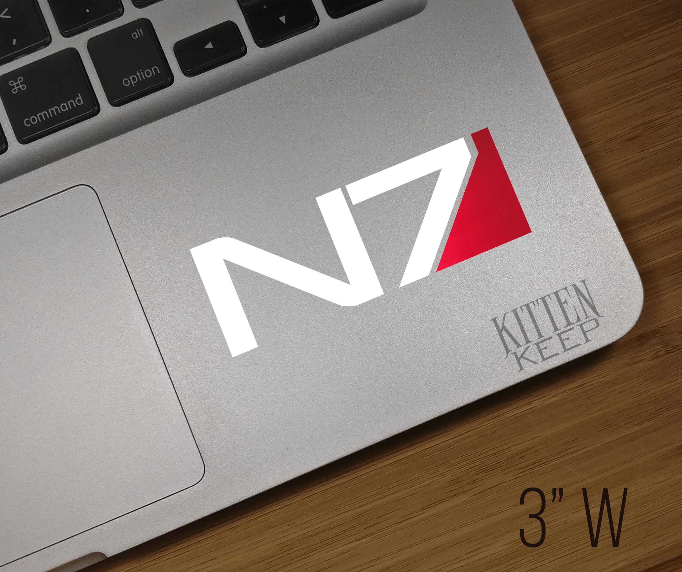 N7 Logo Vinyl Decal | Mass Effect