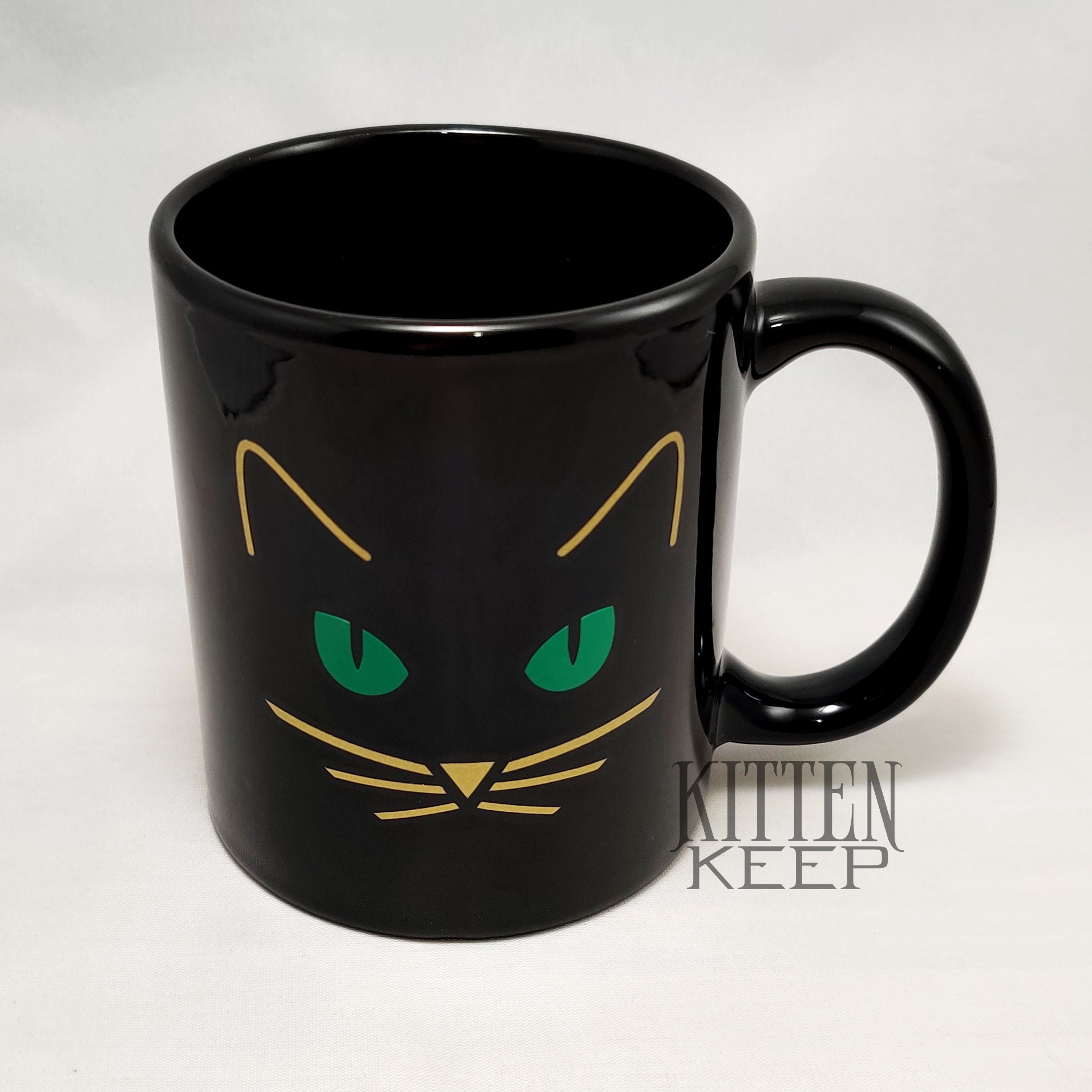 Black Cat Coffee Mug