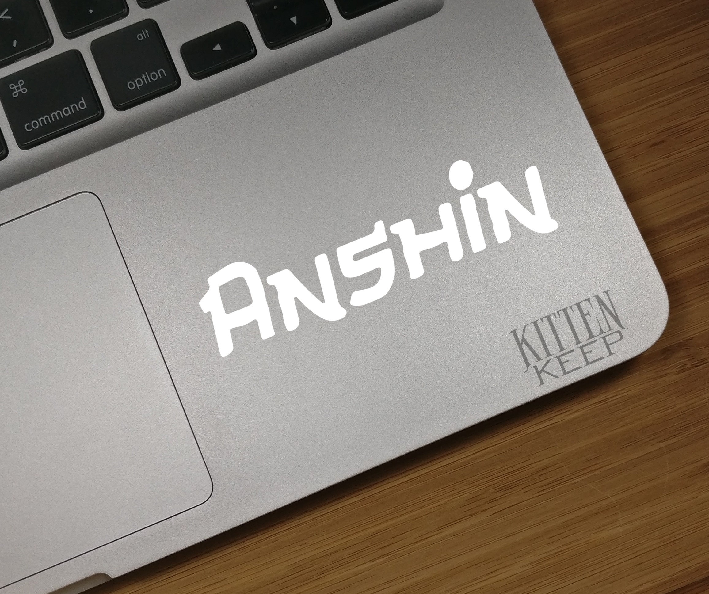 Anshin Logo Vinyl Decal | Borderlands