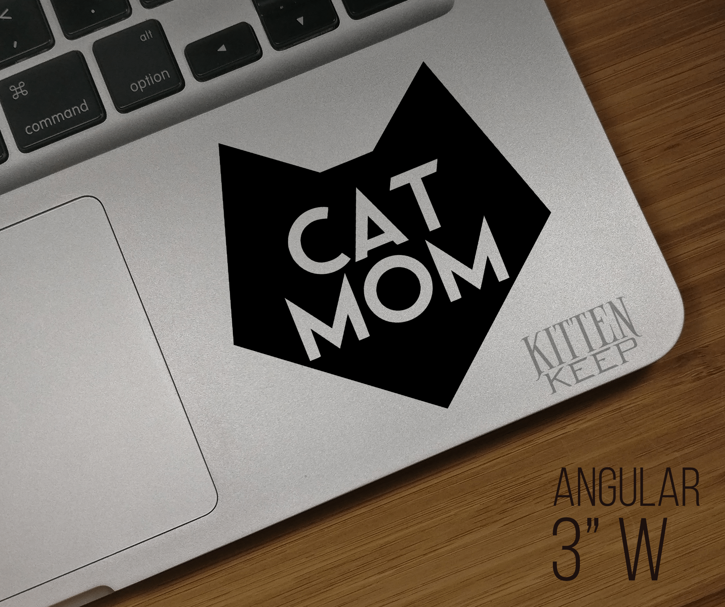 Cat Mom Vinyl Decal