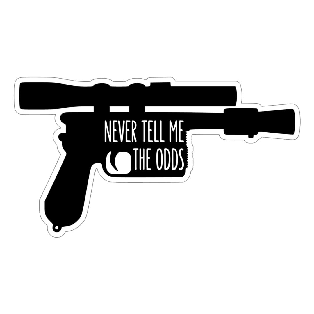 Never Tell Me The Odds Vinyl Decal