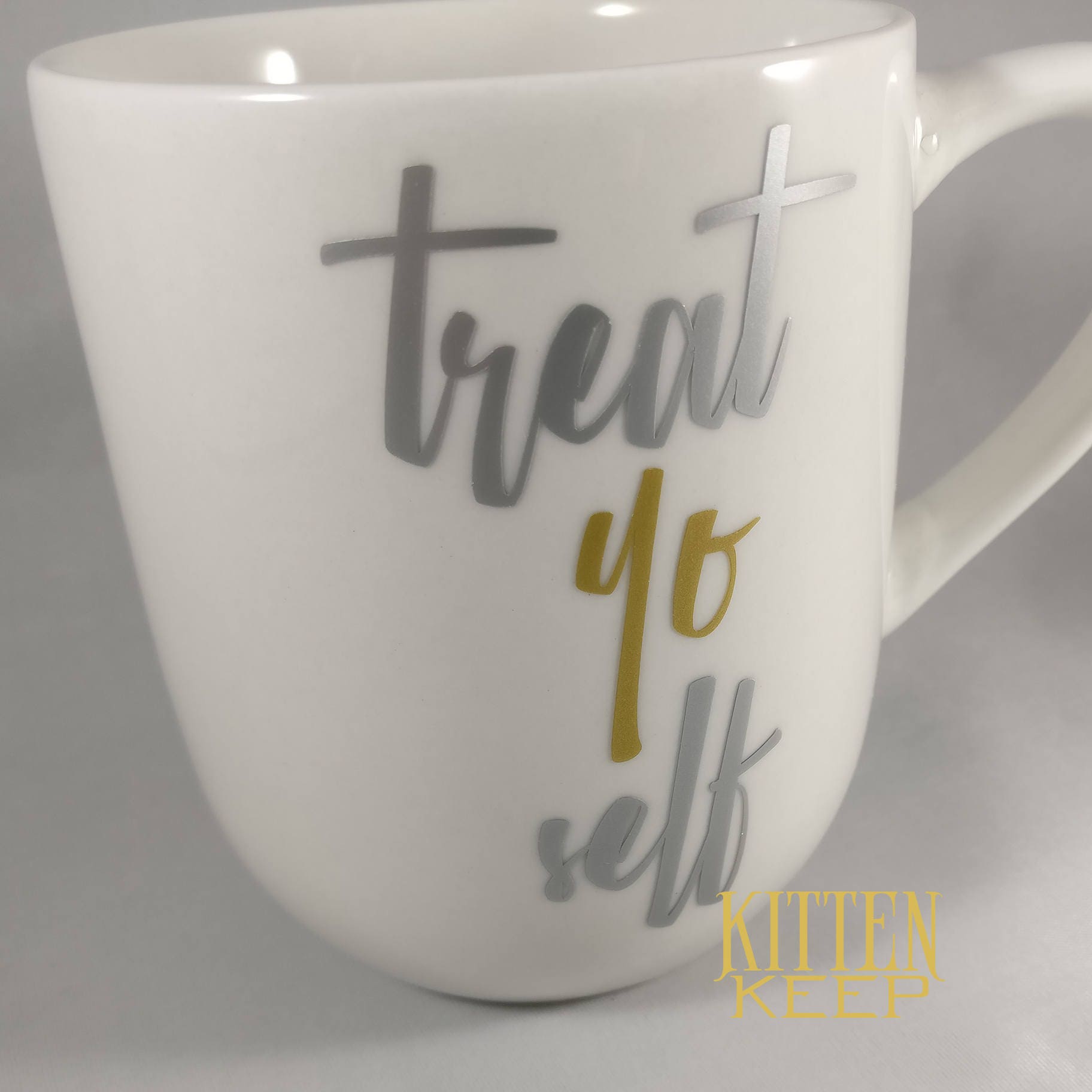 Treat Yo Self Coffee Mug | Parks & Rec Inspired